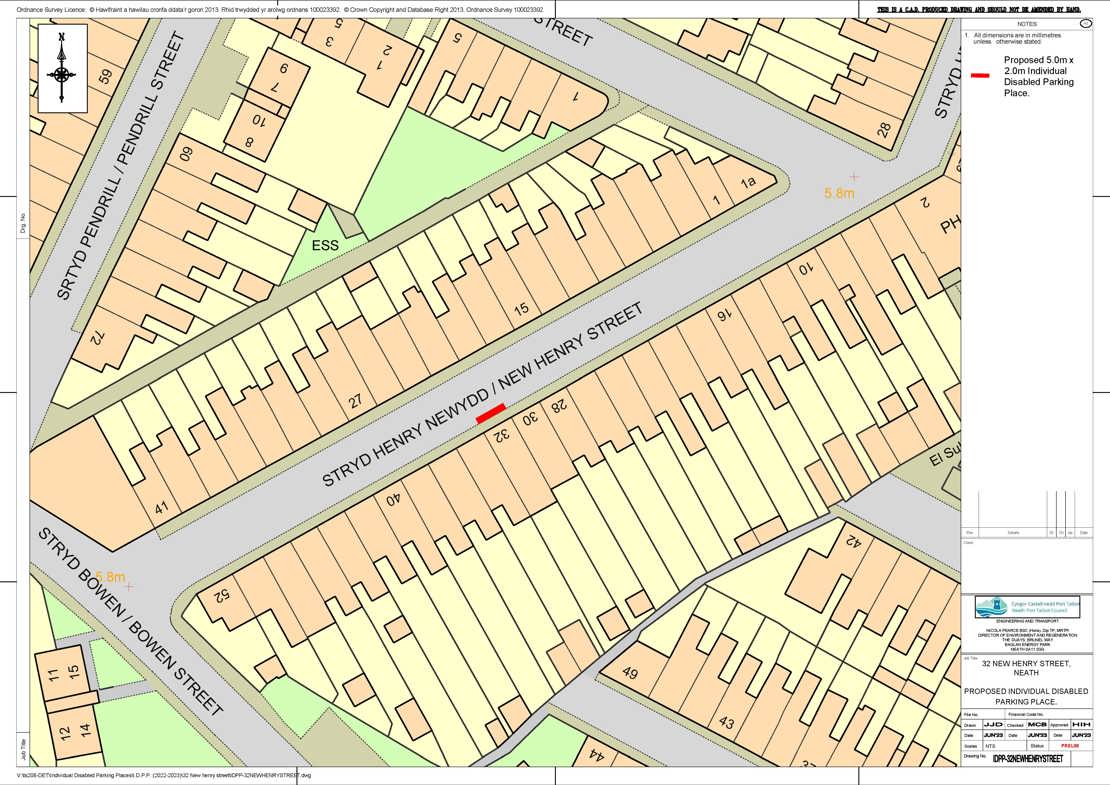 D583036 New Henry Street, Neath Neath Port Talbot Council