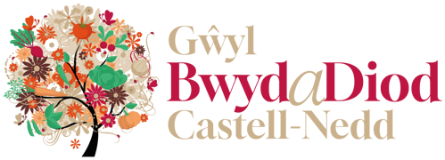 Gwyl Bwyd a Diod Castell-Nedd 2024 logo