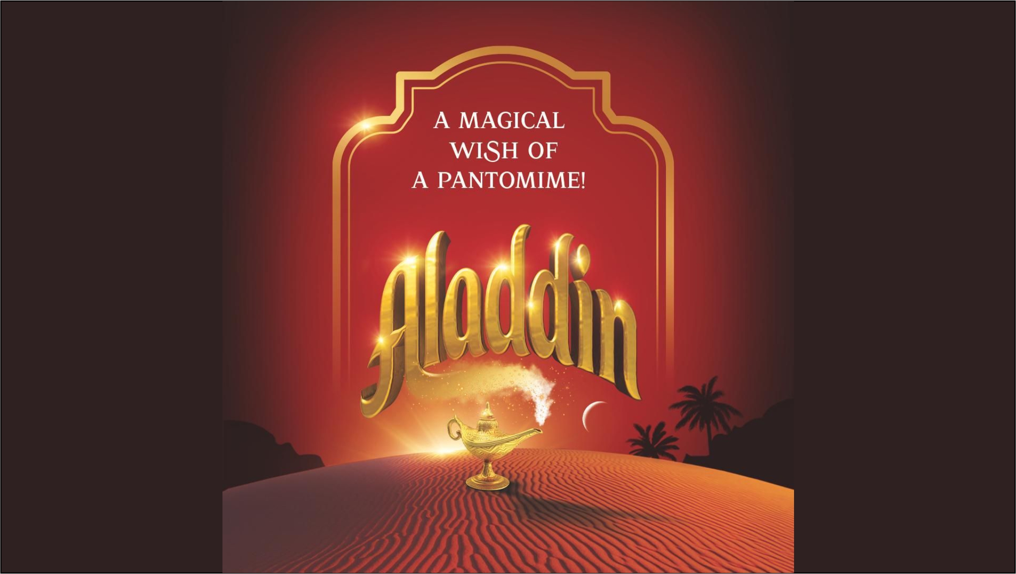 Aladdin Family Panto Poster